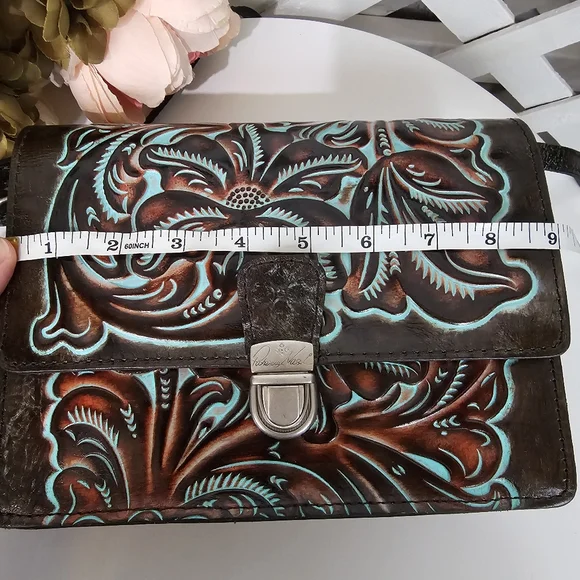 Patricia nash turquoise bag deals